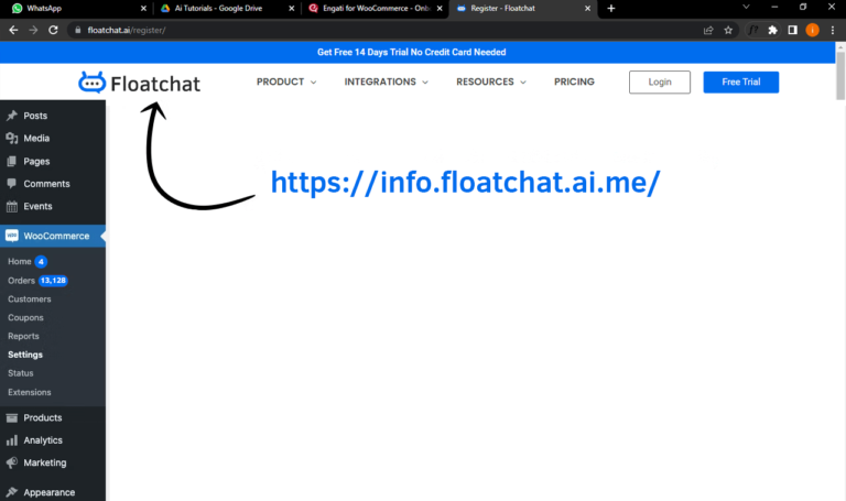 Floatchat for WooCommerce - Onboarding and Deployment